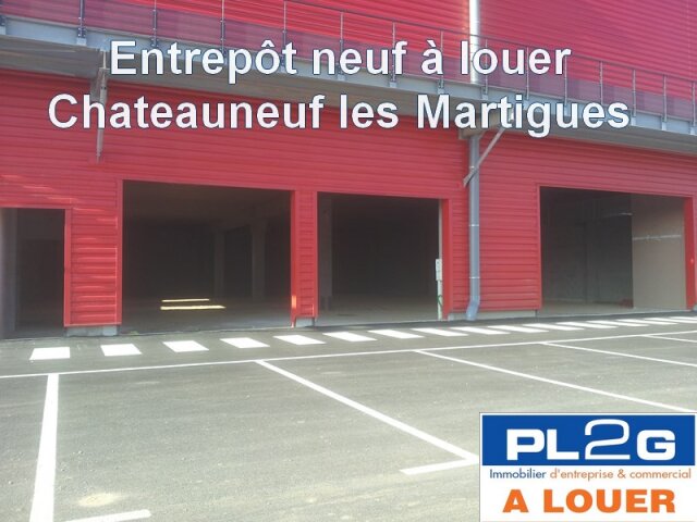 Entrepôt neuf à louer à Chateauneuf les Martigues