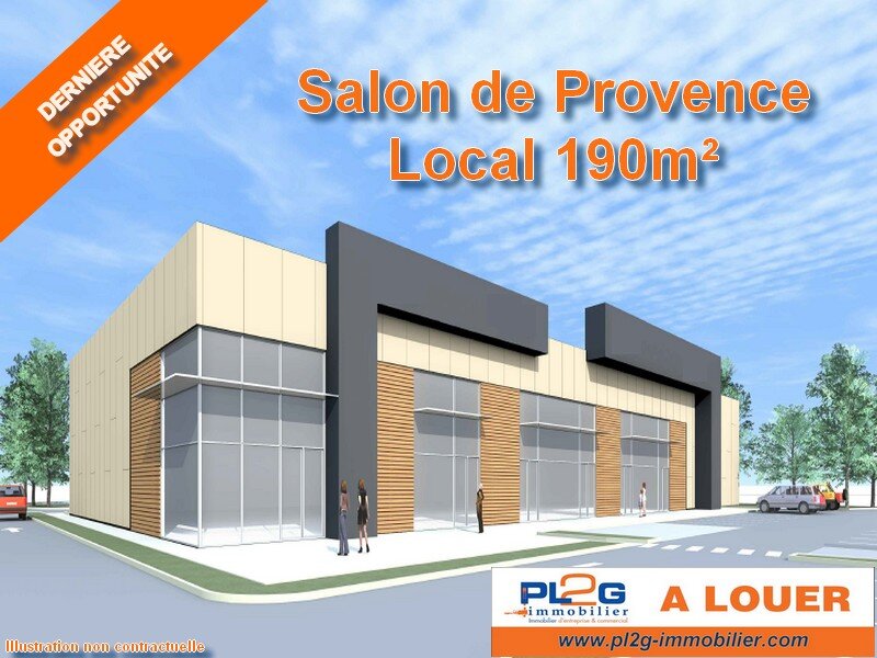 Local commercial neuf à louer à Salon de Provence