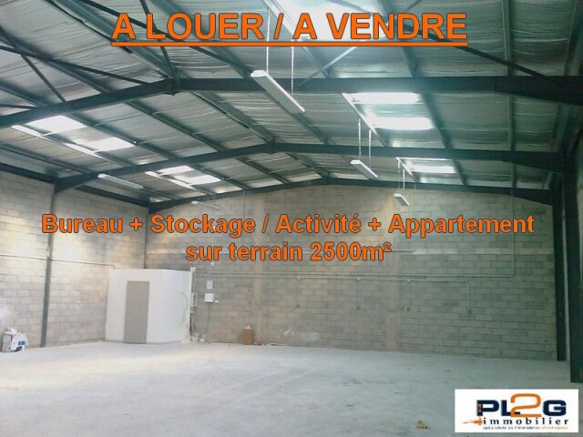 Entrepôt à louer à Salon de Provence avec bureau pour installer mon entreprise