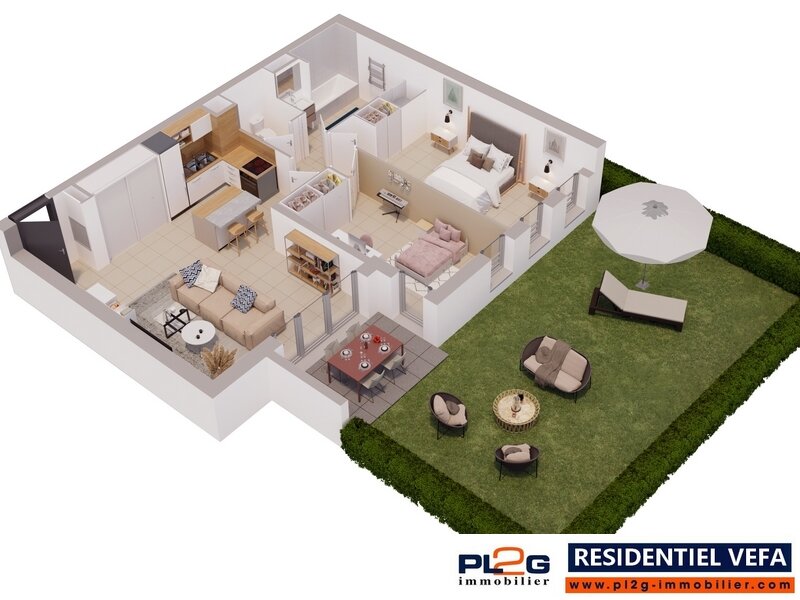 Appartements neufs à vendre à Sénas du T2 au T4
