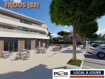 LOCAL COMMERCIAL NEUF 217 m² EN PIED D'IMMEUBLE À FRÉJUS