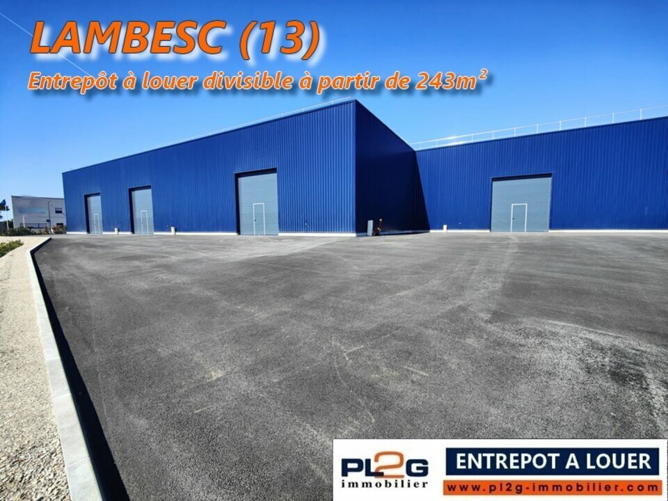 Location entrepôt ZI Lambesc à partir de 278m²