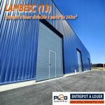 Entrepôt à louer à Lambesc 367m² avec parking