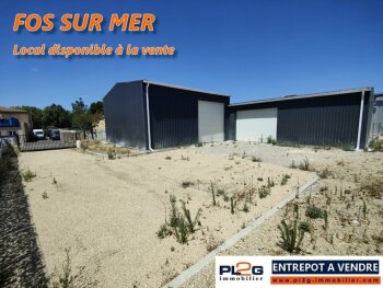 Entrepôt 300m² indépendant à vendre à Fos sur Mer