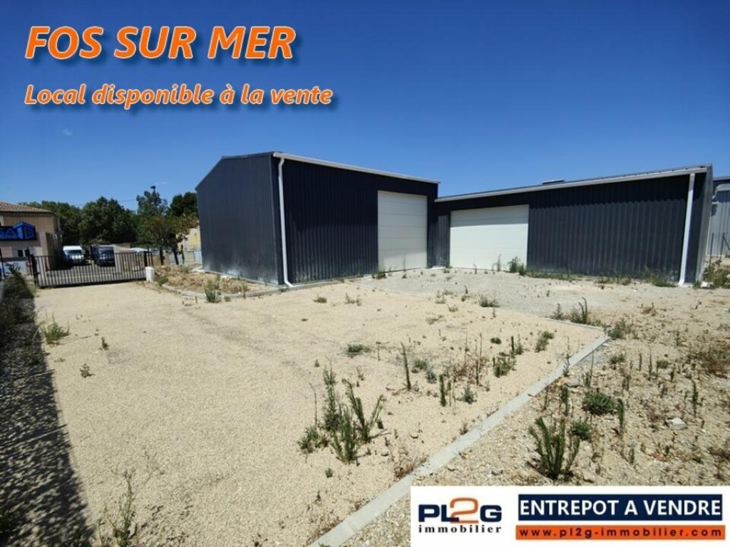 Entrepôt 300m² indépendant à vendre à Fos sur Mer