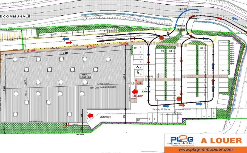 Local neuf à louer à Plan de Campagne 2000m² idéal enseigne