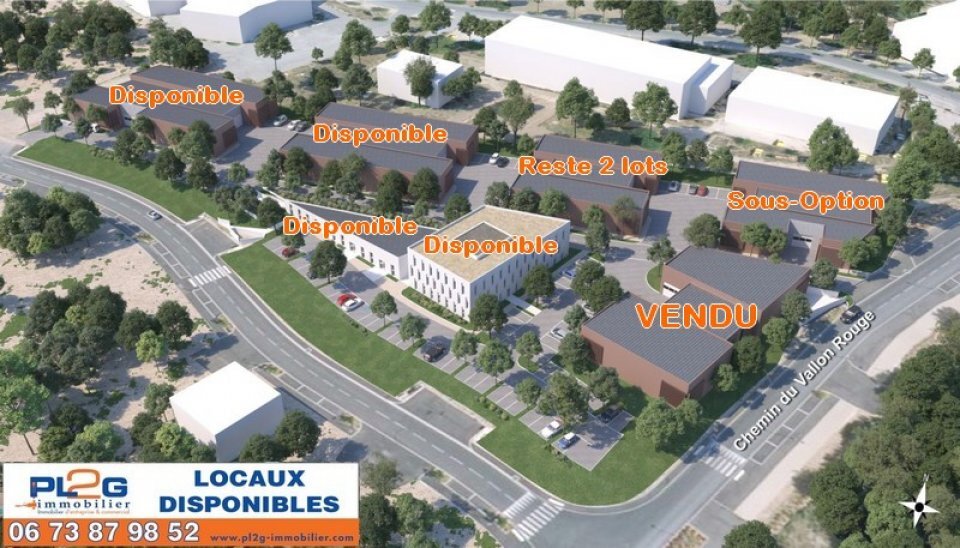 Local d'activités à vendre à Lambesc 708m²