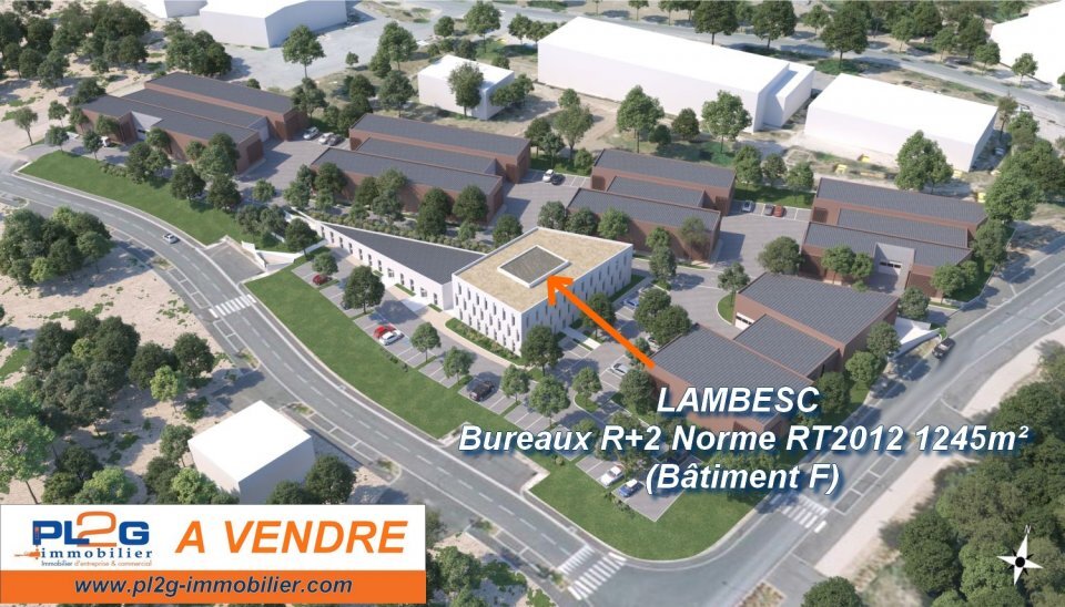 Bureaux neufs RT2012 à Lambesc à partir de 83m²