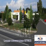 Locaux neufs à louer à Istres en entrée de ville avec parking