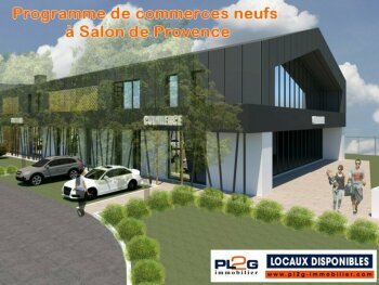 Locaux neufs à louer à Salon de Provence idéal magasin