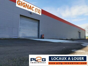 Entrepôt disponible à Gignac avec quais et aire de manoeuvre