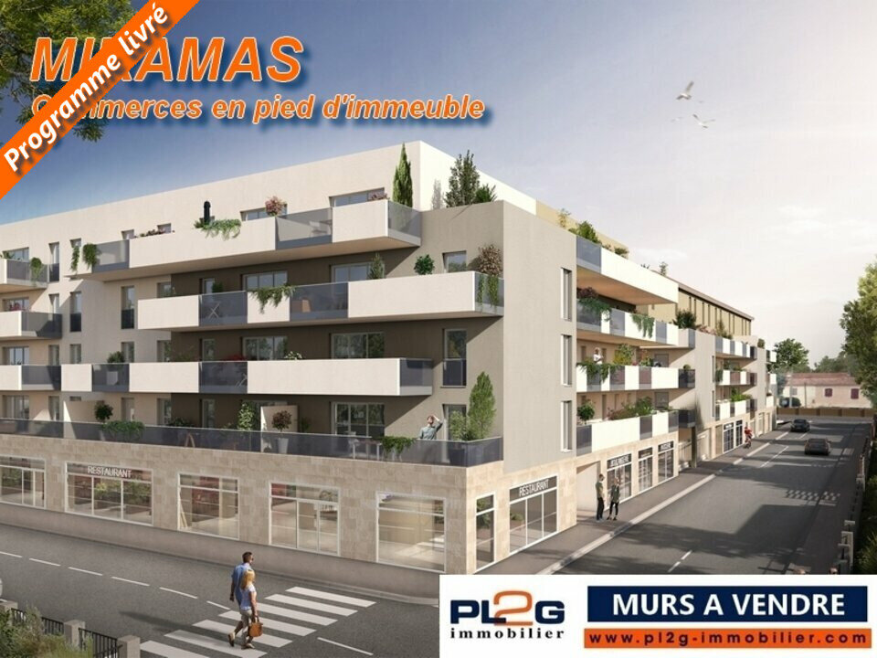 Mur commerce neuf à vendre à Miramas 86m²