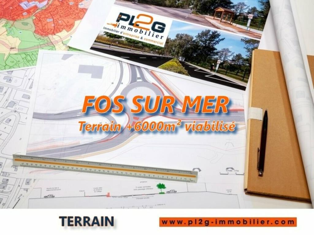 Vente terrain industriel et logistique – Fos-sur-Mer zone d’activité