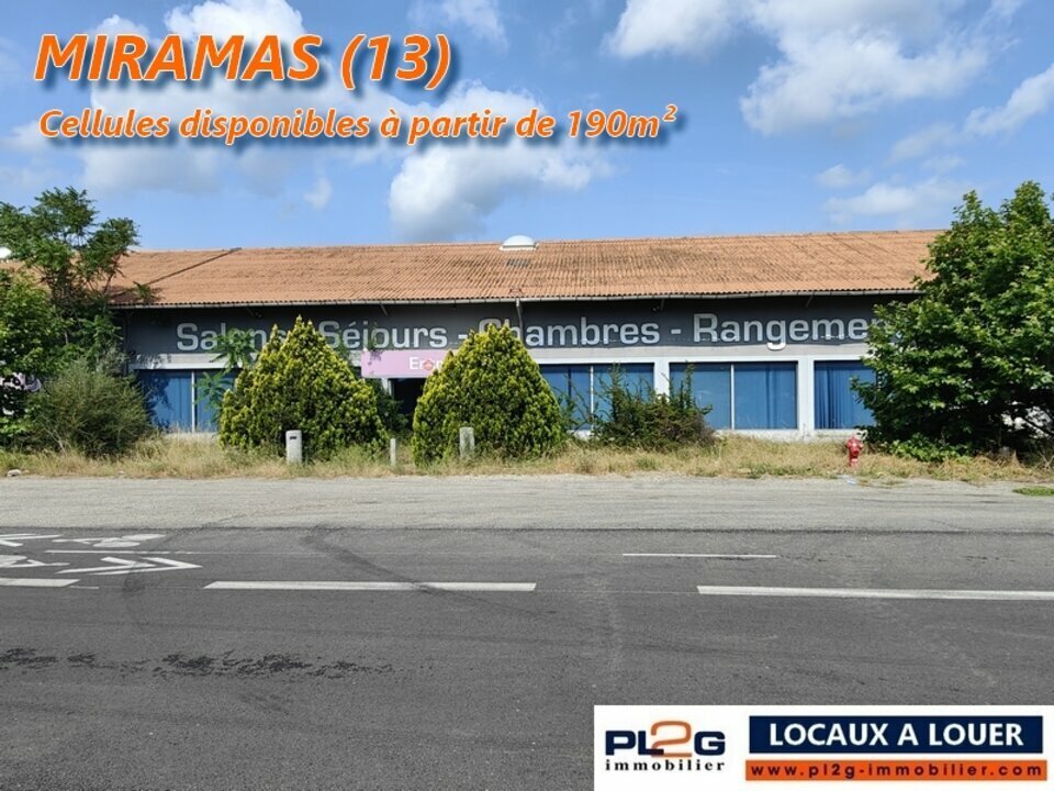 Local à louer à Miramas en entrée de ville