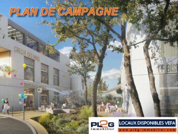 À VENDRE LOCAUX COMMERCIAUX NEUFS EN VEFA À PLAN DE CAMPAGNE