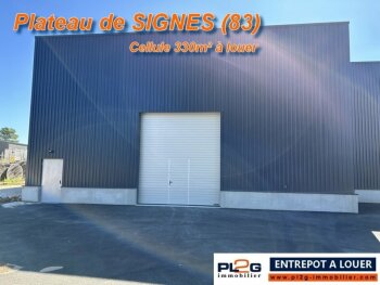 Entrepôt Neuf de 330 m² au Parc d'Activités du Plateau de Signes