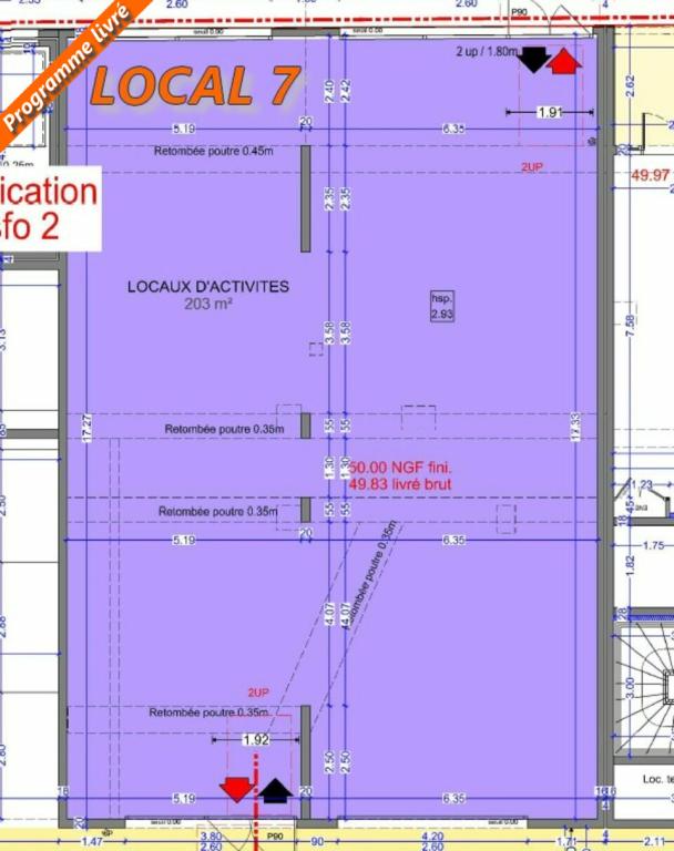 À vendre – Local d’activité de 203 m² à Miramas, centre-ville