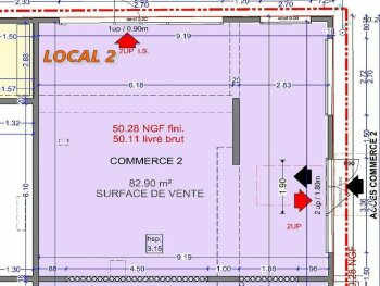 Local neuf à vendre à Miramas 83m²