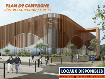 Local neuf à louer à Plan de Campagne pour restaurant
