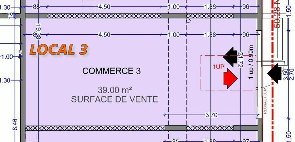 Local commercial neuf à vendre à Miramas