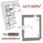 Local en VEFA centre ville Salon de Provence