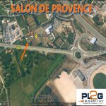 Vente terrain commercial pour implantation magasin proche de Salon de Provence