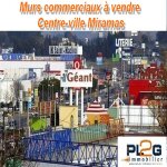Murs commerciaux à vendre pour implantation de magasin en centre ville de Miramas
